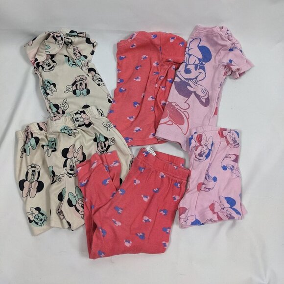 Toddler 4T Disney Minnie and Daisy Clothing and PJ Bundle - Picture 2 of 3